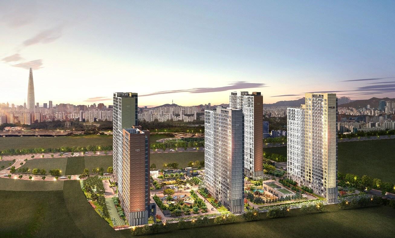 본문 이미지 - '하남감일 한양수자인' 투시도./자료제공=한양ⓒ 뉴스1