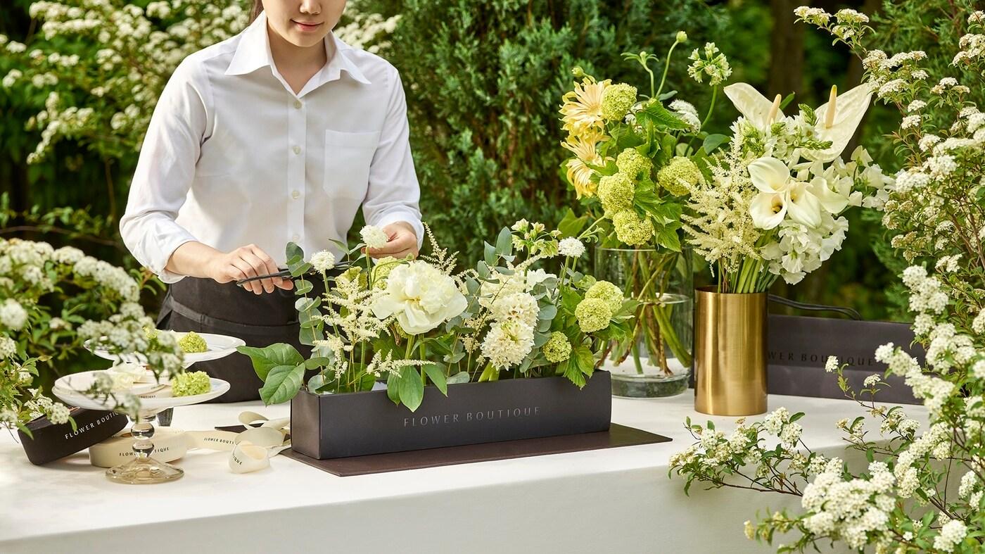 서울신라호텔 영빈관에서 플라워클래스가 진행된다ⓒ 뉴스1(호텔신라 제공)