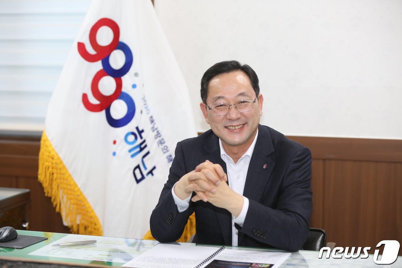 본문 이미지 - 명현관 해남군수 ⓒ News1