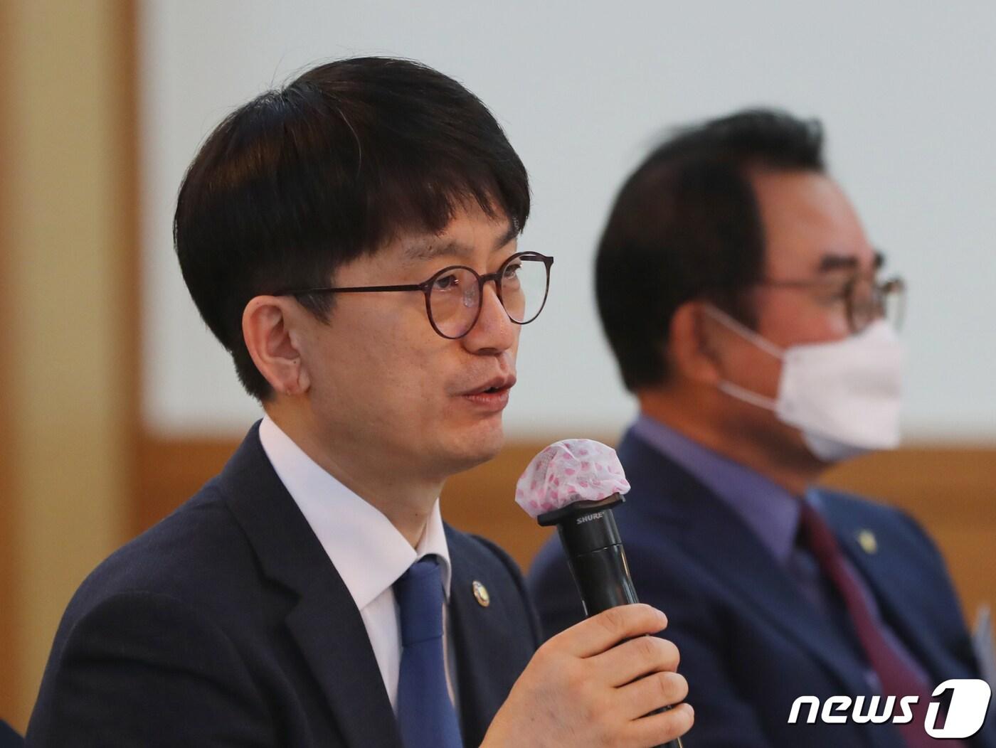 본문 이미지 - 박재민 국방부 차관. 2020.5.26/뉴스1 ⓒ News1 구윤성 기자