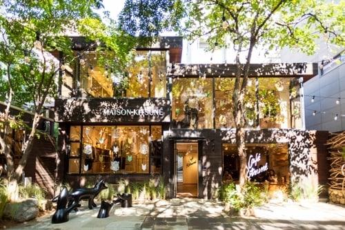 본문 이미지 - 메종키츠네 가로수길 플래그십스토어.ⓒ 뉴스1