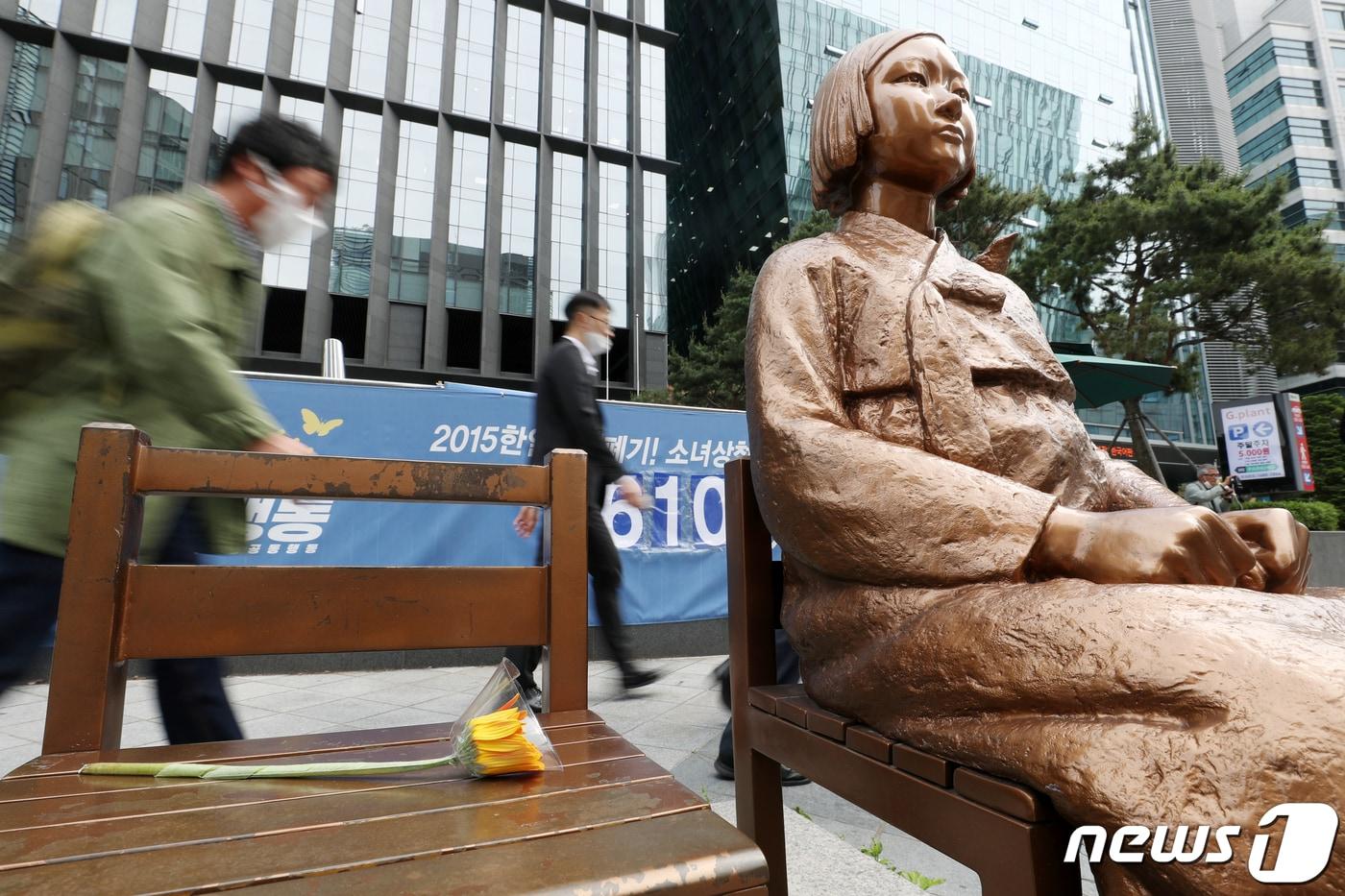 본문 이미지 - 평화의 소녀상 자료사진. ⓒ News1
