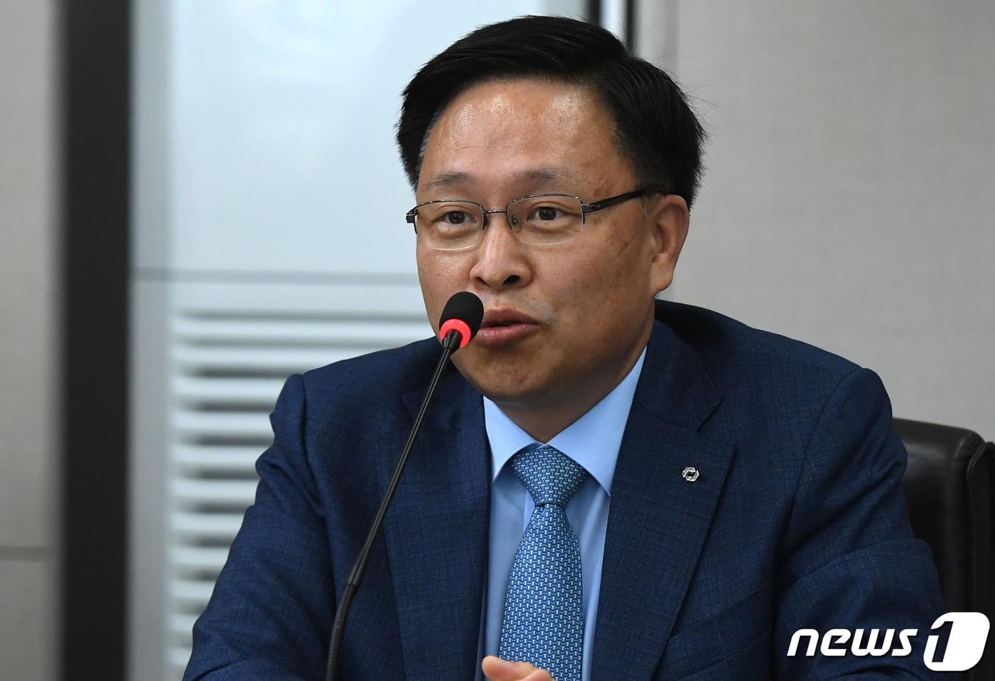 본문 이미지 - 김복규 KDB산업은행 전무이사. 2020.5.28/뉴스1 ⓒ News1 황기선 기자