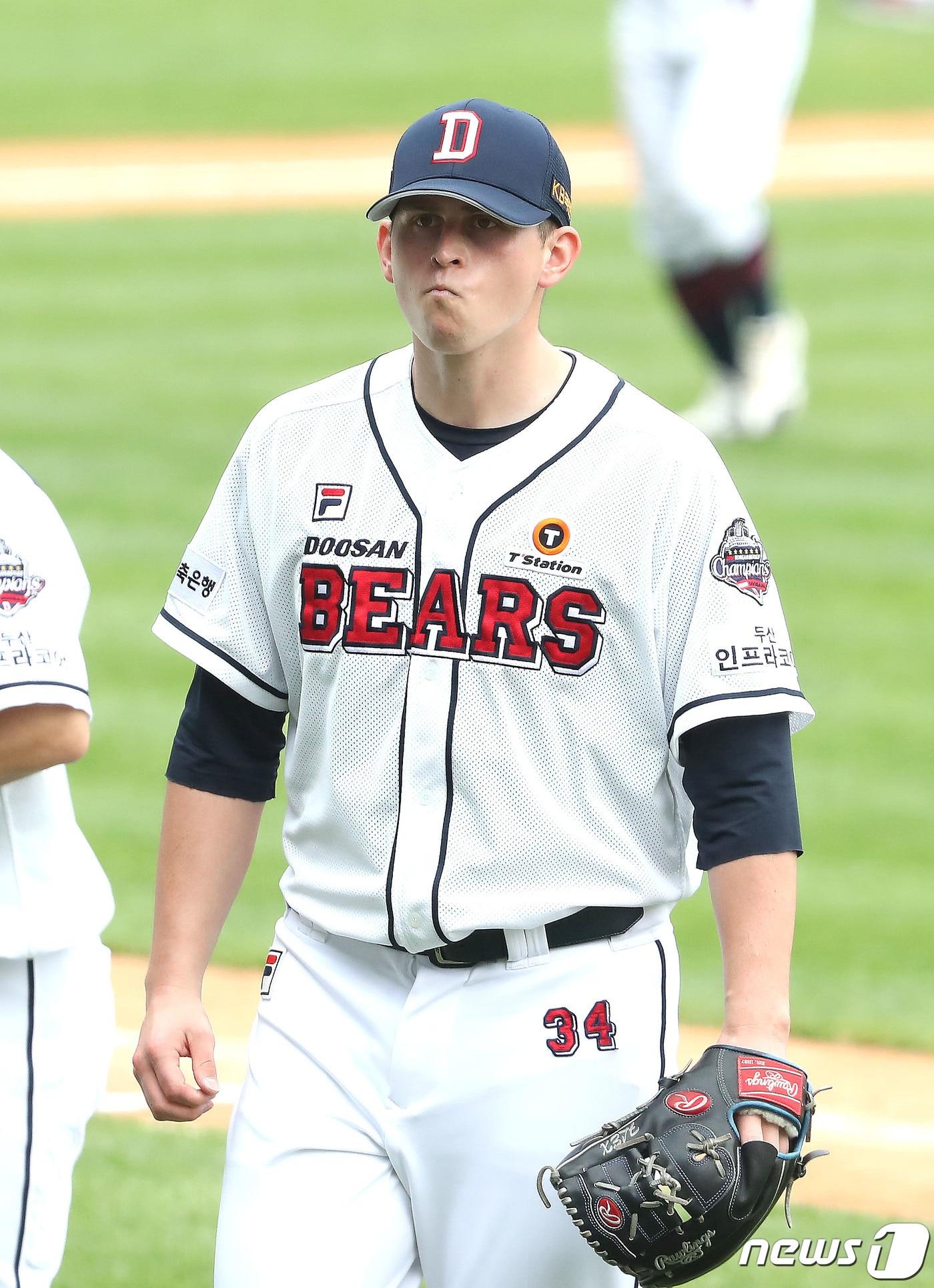 본문 이미지 - 두산 베어스 외국인 투수 크리스 플렉센. /뉴스1 ⓒ News1 임세영 기자