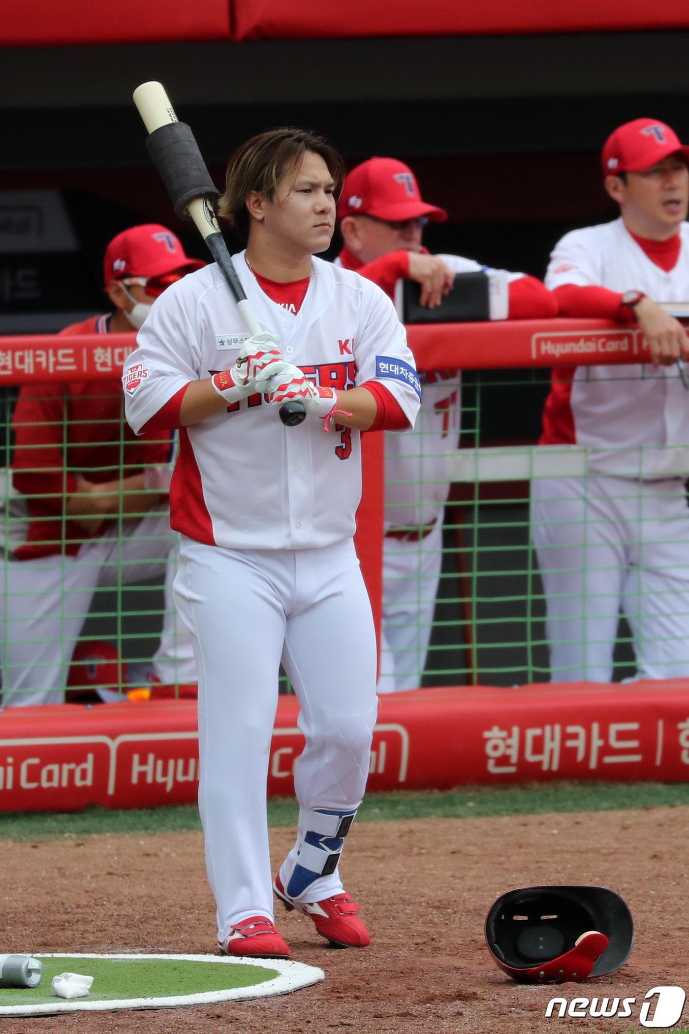 본문 이미지 - KIA 타이거즈 김선빈. 뉴스1 ⓒ News1 한산 기자