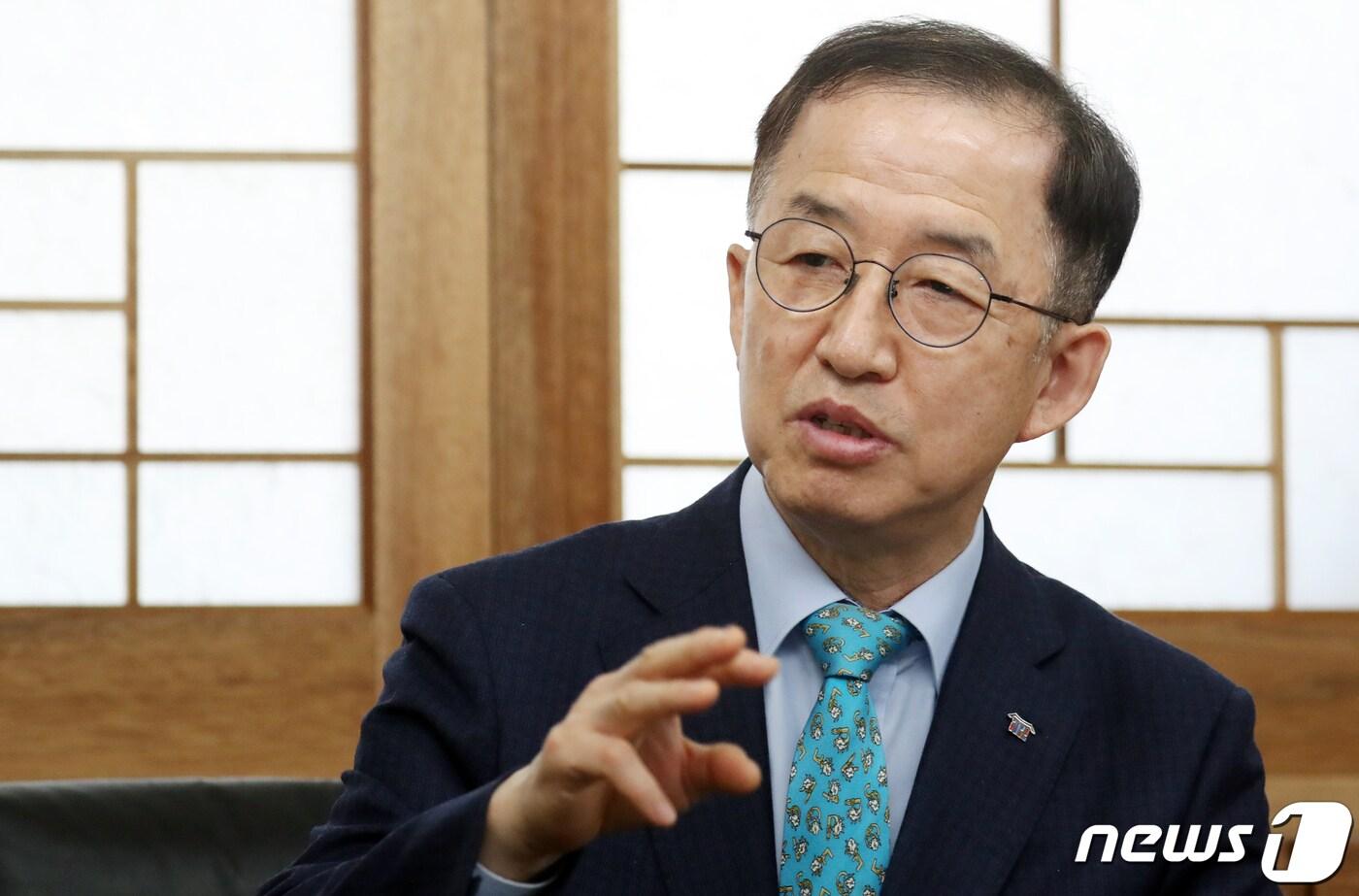 김사열 국가균형발전위원회 위원장. 2020.5.6/뉴스1 ⓒ News1 김명섭 기자