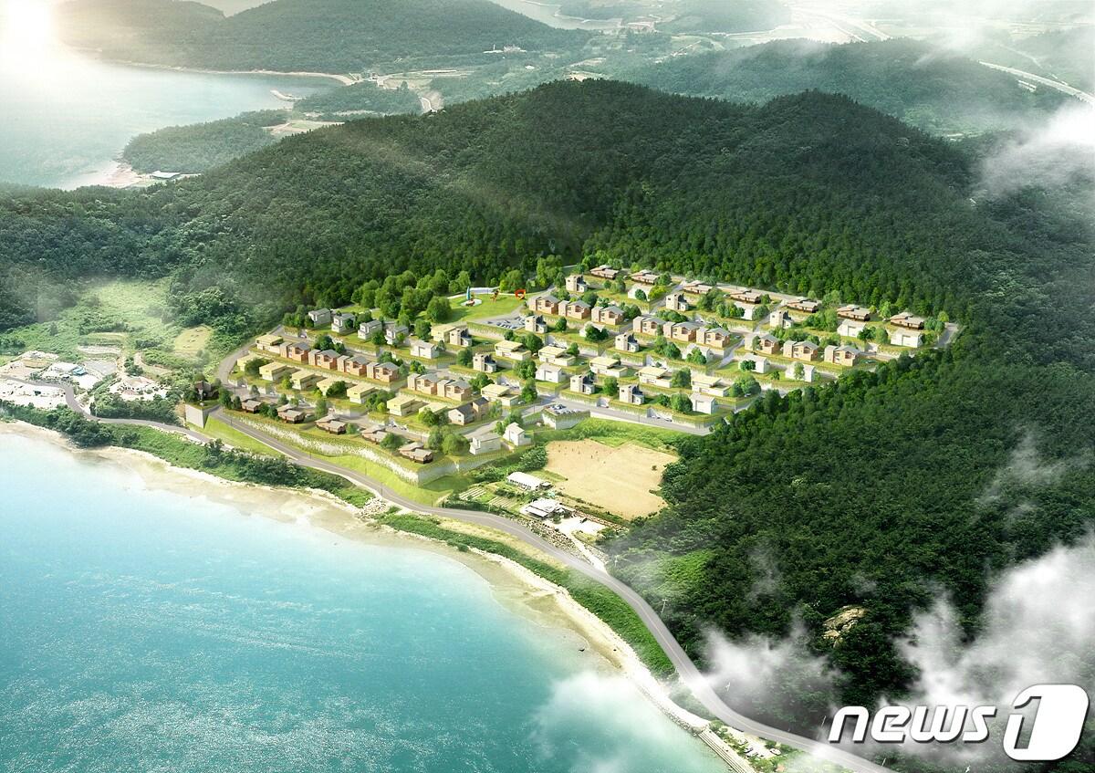 본문 이미지 - 화양 분재마을 조감도.(여수시 제공) /뉴스1 ⓒ News1