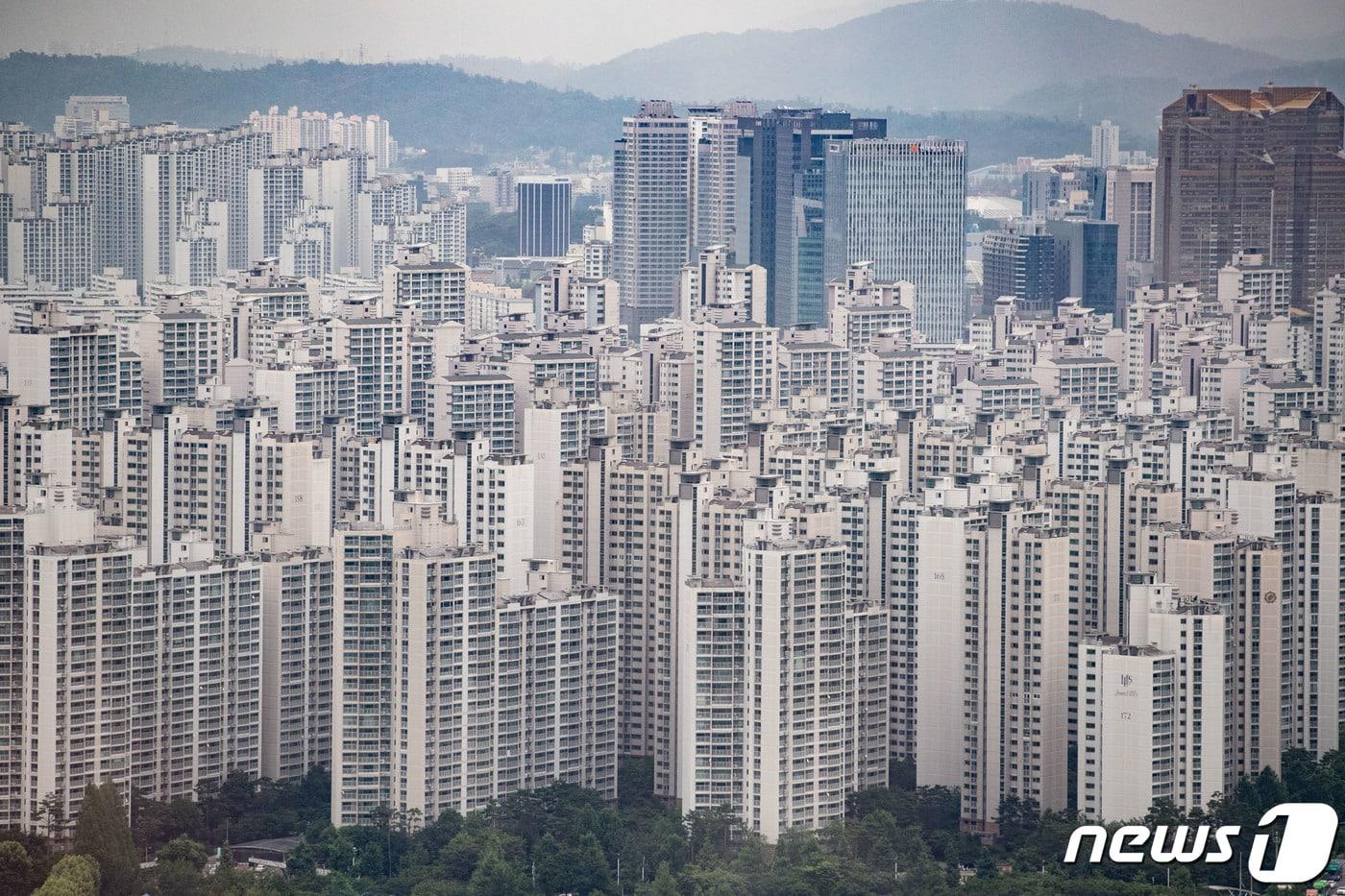 본문 이미지 - 서울 아파트 단지 모습.ⓒ News1 이재명 기자