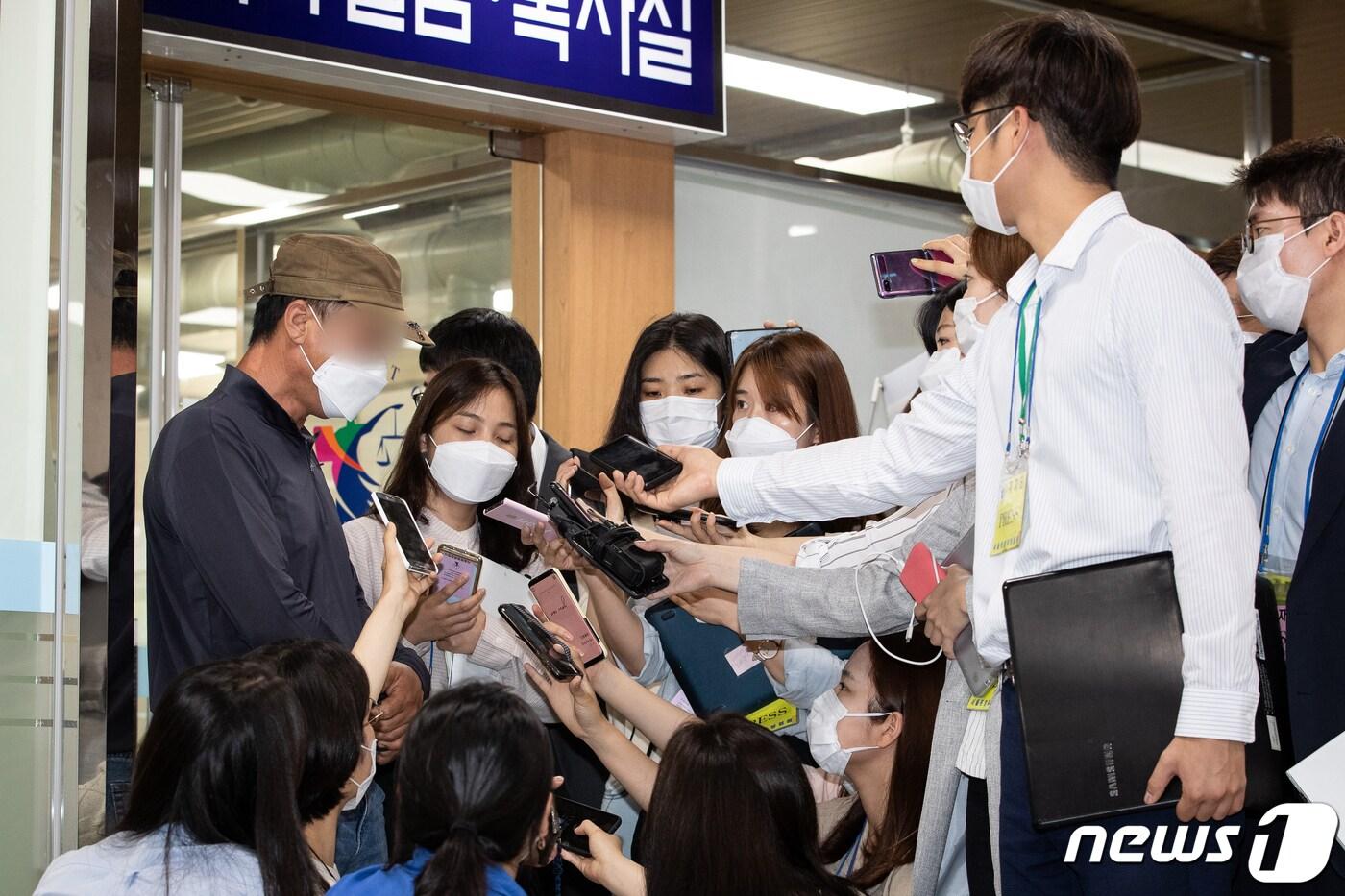 손정우씨의 아버지. ⓒ News1 유승관 기자