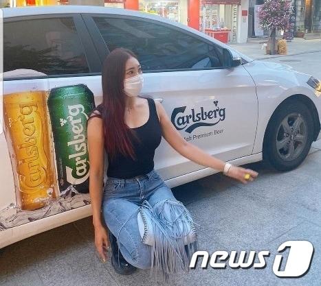 본문 이미지 - 골프선수 유현주가 발랄한 일상생활 속 모습을 공개했다. 인스타그램 갈무리 ⓒ 뉴스1