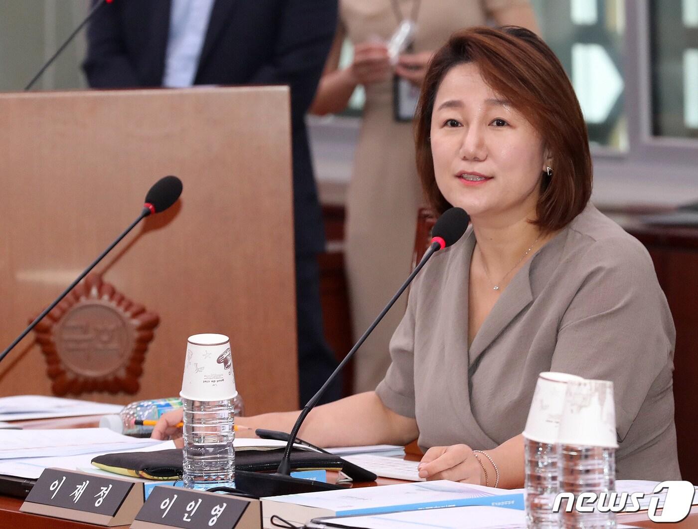 본문 이미지 - 이재정 더불어민주당 의원. 2020.6.16/뉴스1 ⓒ News1 박세연 기자