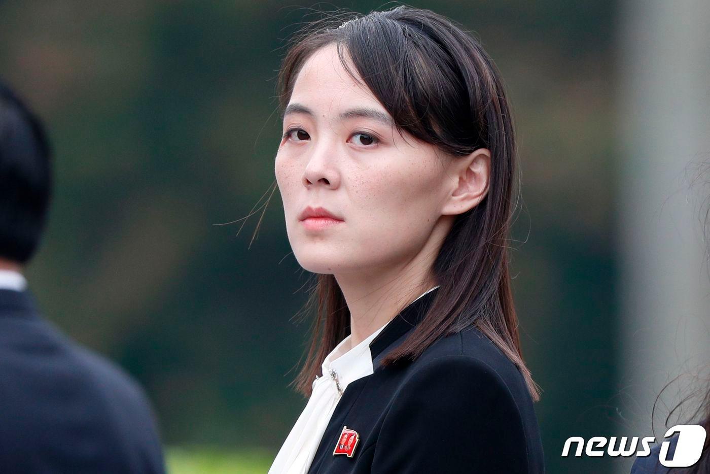 본문 이미지 - 김여정 북한 조선노동당 중앙위 제1부부장 <자료사진> ⓒ AFP=뉴스1