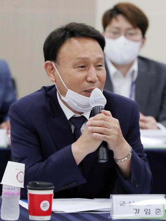 본문 이미지 - 강임준 군산시장의 민선7기 공약사업 이행률이 69.7%로 순항 중인 것으로 나타났다. /뉴스1 ⓒ News1 유경석 기자