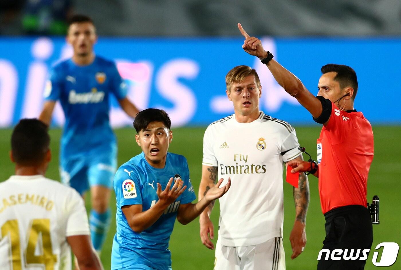 본문 이미지 - 발렌시아의 이강인(19) ⓒ 로이터=뉴스1