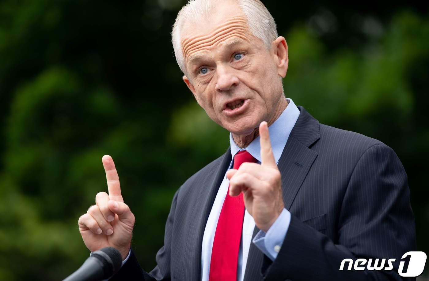 피터 나바로 백악관 무역·제조업 수석고문. ⓒ AFP=뉴스1 ⓒ News1 우동명 기자