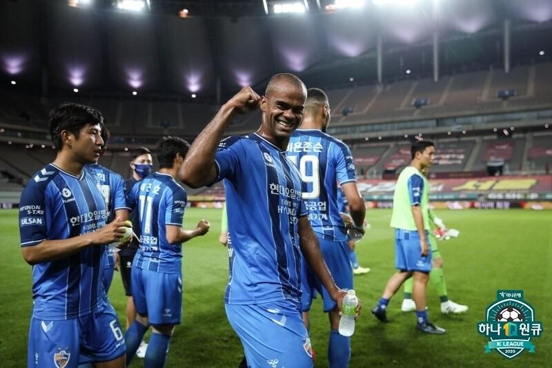 본문 이미지 - 경기당 1골이 넘는 뛰어난 결정력을 보여주고 있는 울산의 주니오. (한국프로축구연맹 제공) ⓒ 뉴스1