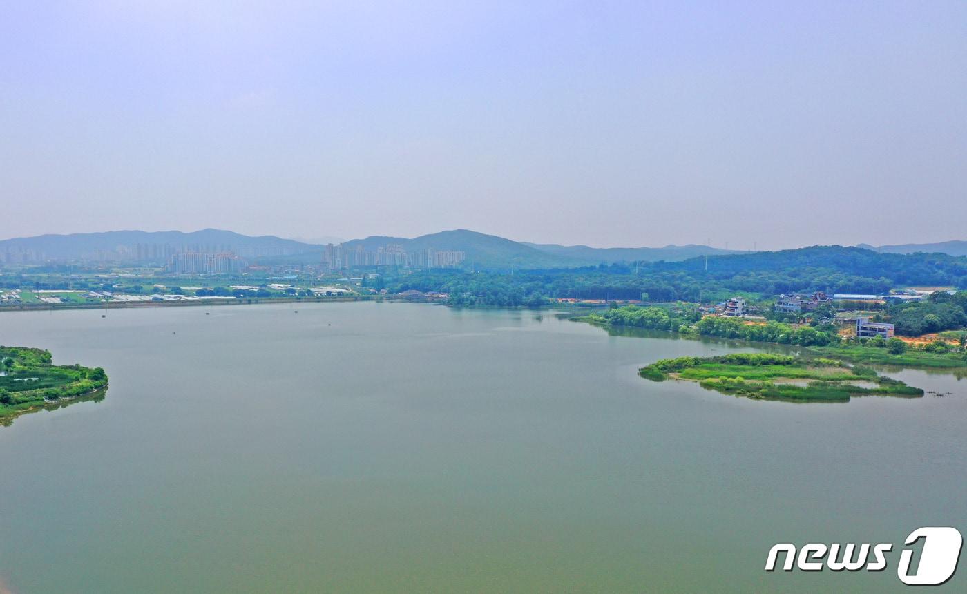 본문 이미지 - 경기 의왕시 왕송호수. 2020.6.22/뉴스1 ⓒ News1