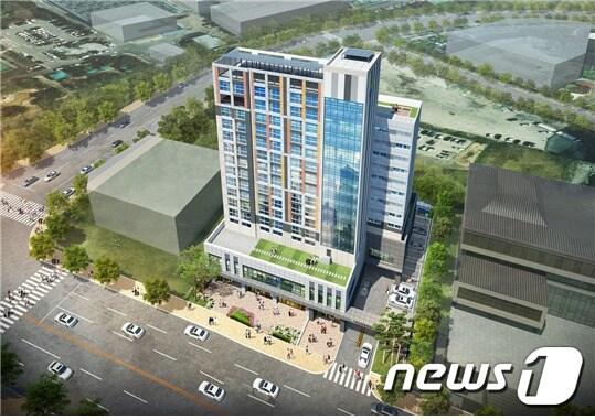 본문 이미지 - 부산 창업지원주택 조감도 (부산시 제공) 2020.6.28 ⓒ 뉴스1