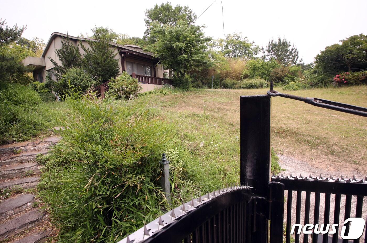 사진은 경남 양산시 하북면 지산리 평산마을에 위치한 문재인 대통령 신규 사저 부지. 2020.6.5/뉴스1 ⓒ News1 여주연 기자