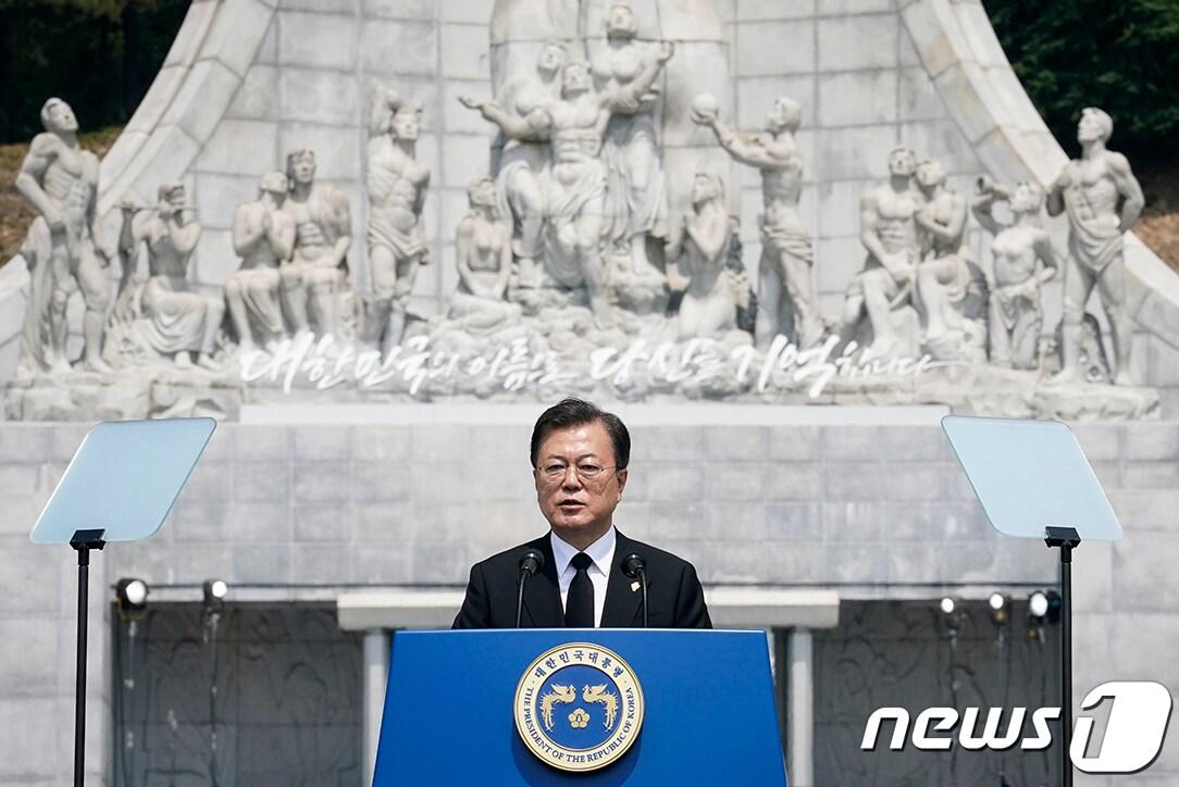 본문 이미지 - 문재인 대통령.(청와대 제공) 2020.6.6/뉴스1 ⓒ News1 민경석 기자