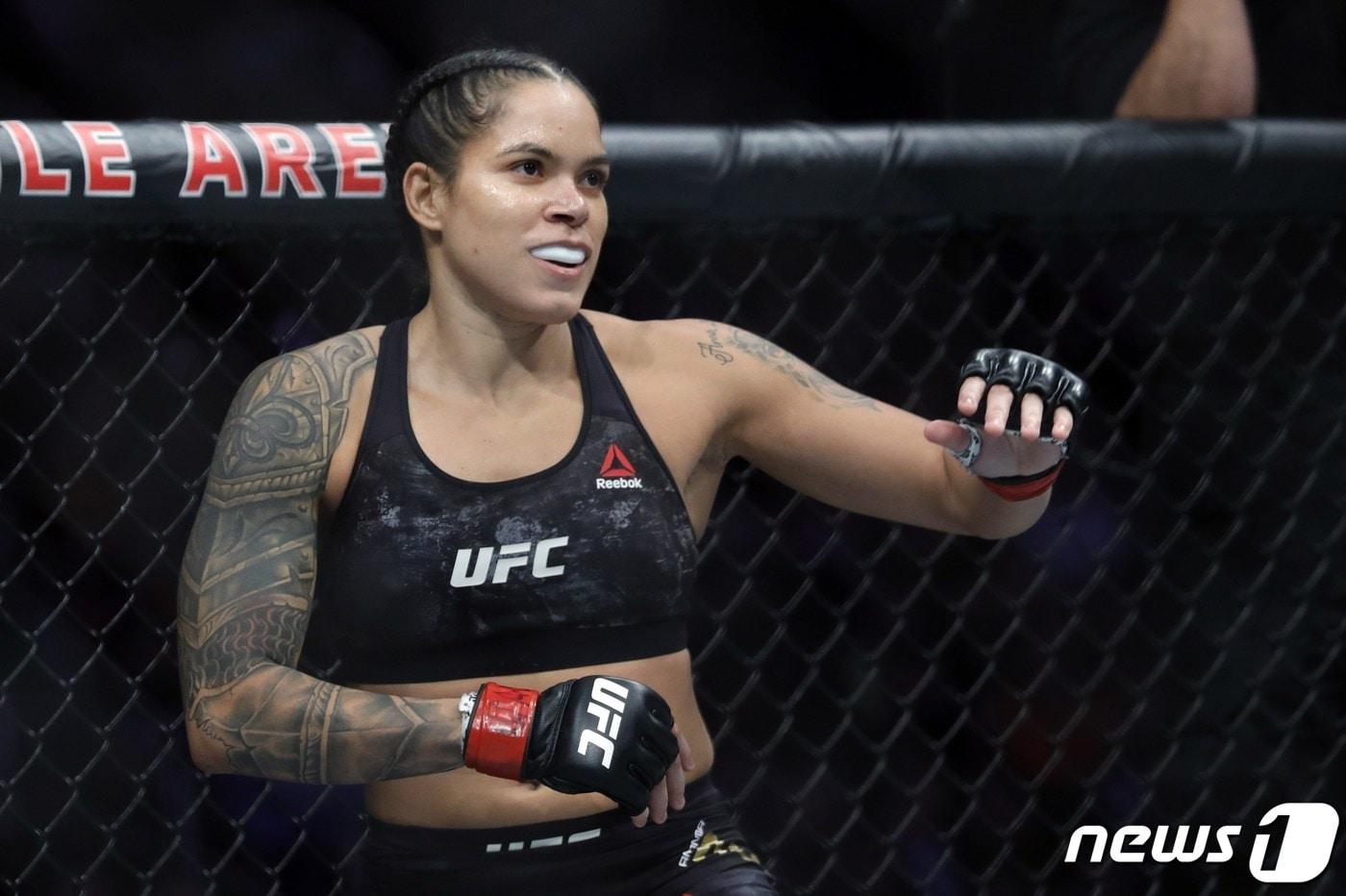 UFC 아만다 누네스가 11연승을 달렸다. ⓒ AFP=뉴스1