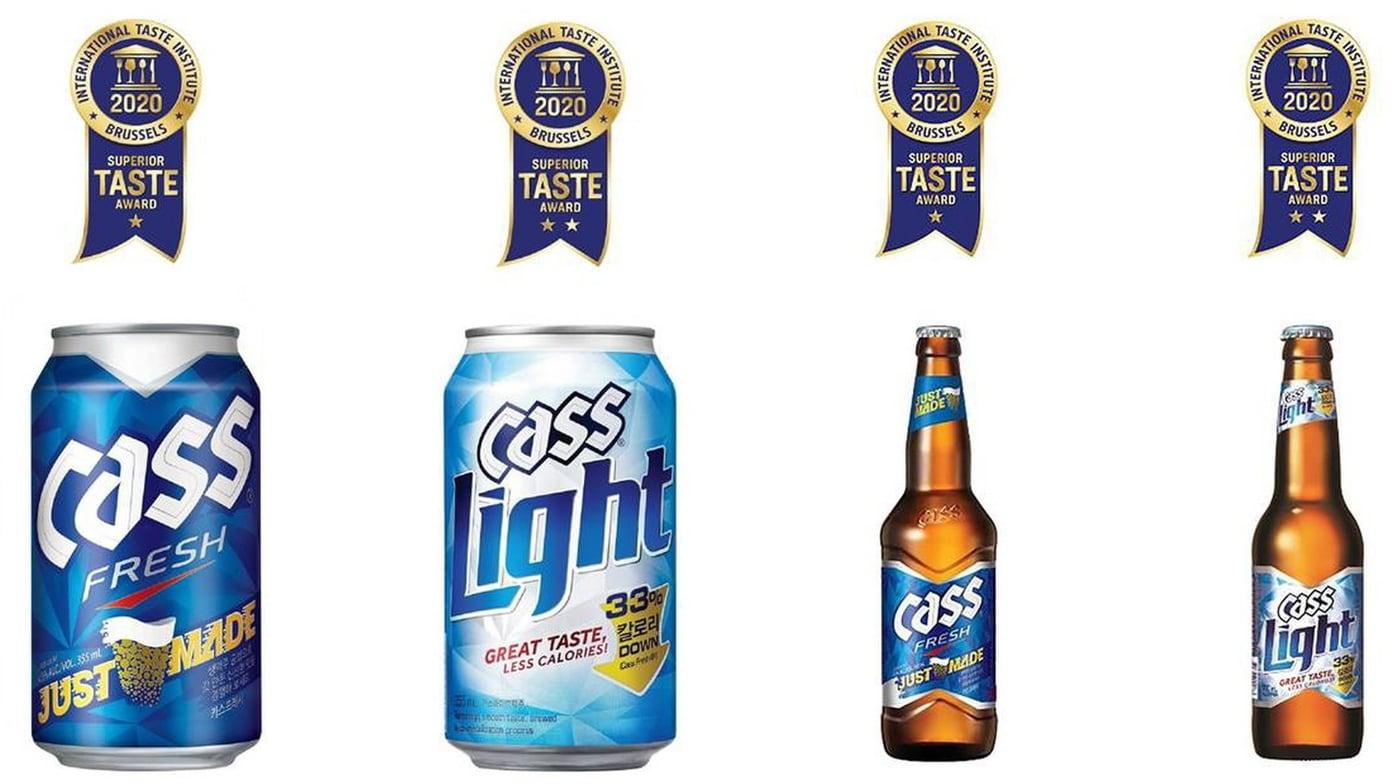 카스 벨기에 국제식음료품평회 '국제 우수 미각상' 수상(오비맥주 제공)ⓒ 뉴스1