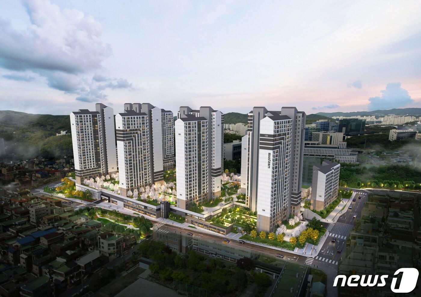 서광교 파크 스위첸 조감도. ⓒ 뉴스1