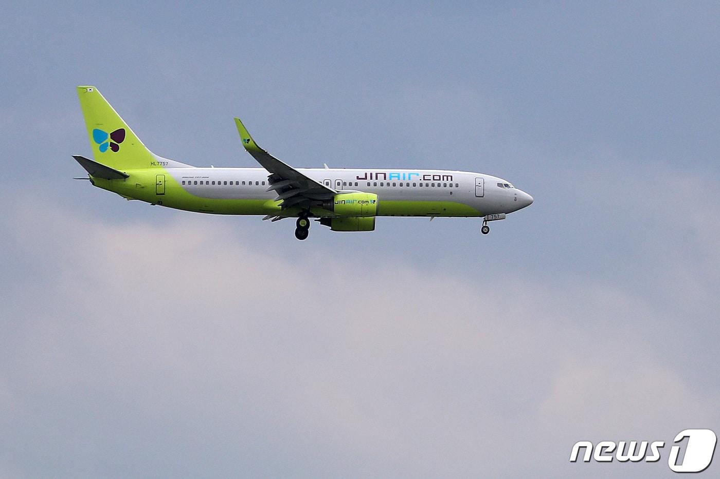 본문 이미지 - 진에어 항공기 ⓒ 뉴스1 공정식 기자