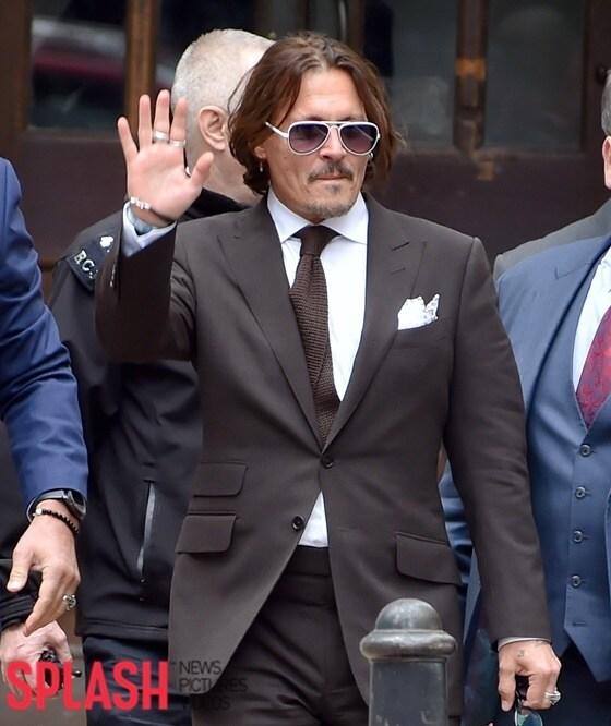 본문 이미지 - 배우 조니 뎁/ 사진제공=Splash News ⓒ 뉴스1