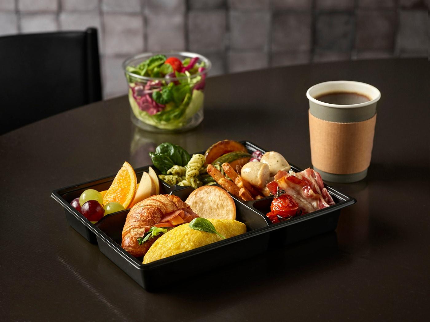 본문 이미지 - 신라스테이의 '조식 TO GO;' 도시락 서비스ⓒ 뉴스1(호텔신라 제공)