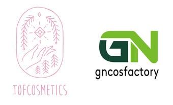 본문 이미지 - 토프코스메틱스(왼쪽)와  ㈜지엔코스팩토리 로고 ⓒ 뉴스1