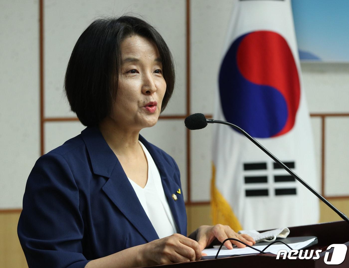 본문 이미지 - 이은주 의원. ⓒ News1 DB