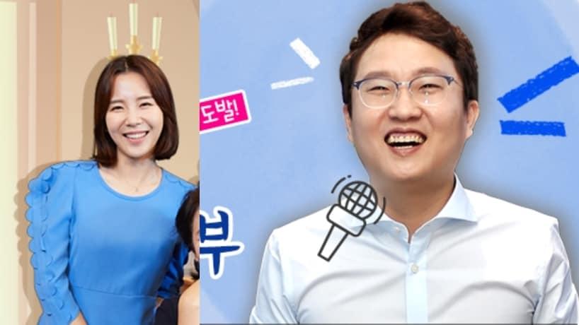 본문 이미지 - tbs 박지희 아나운서와 YTN진행자 이동형 작가. TBS· YTN 홈피 갈무리 ⓒ 뉴스1