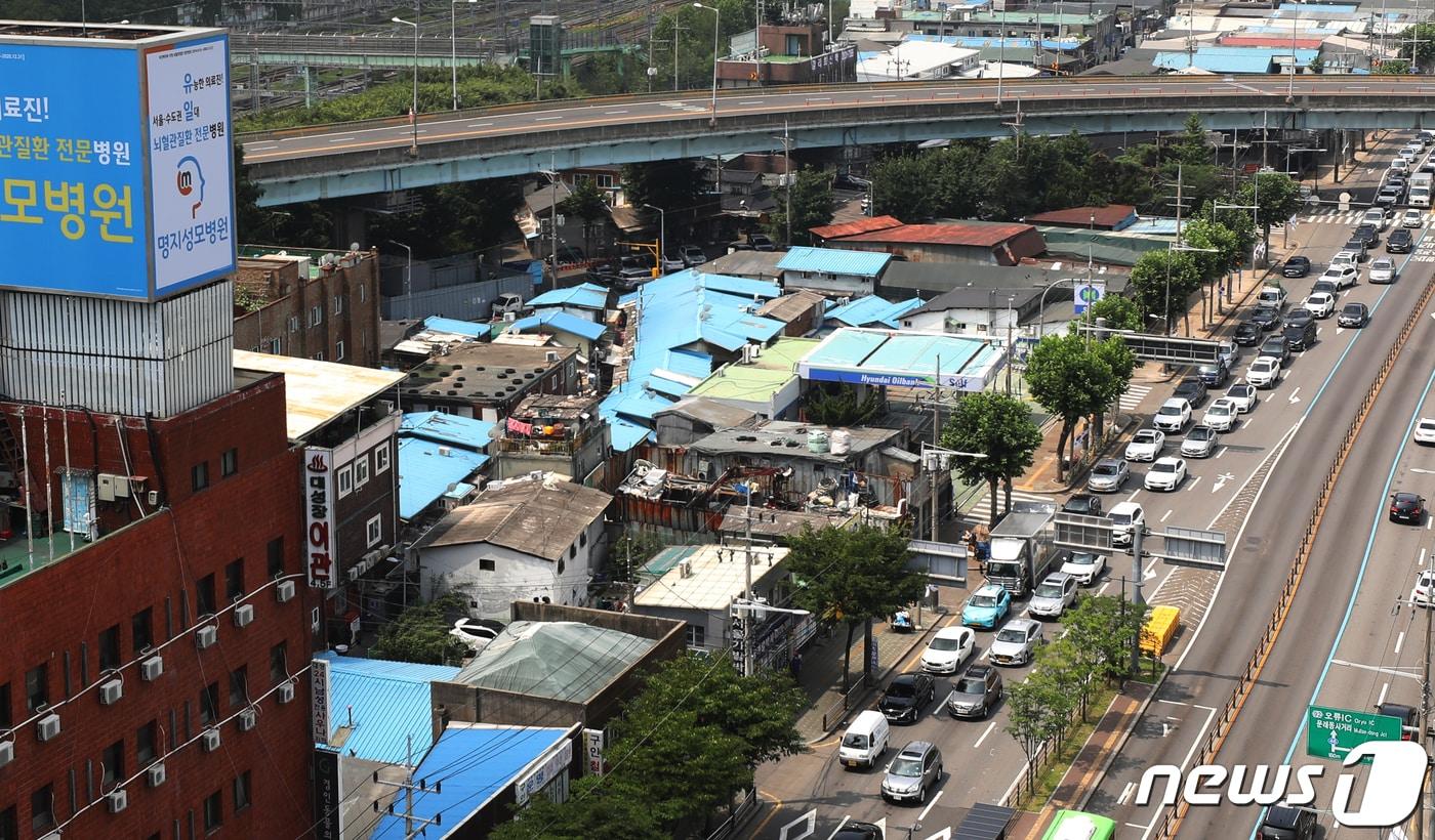 서울 영등포역 주변 쪽방촌 일대 모습.(사진은 기사 내용과 무관함) / 뉴스1 ⓒ News1