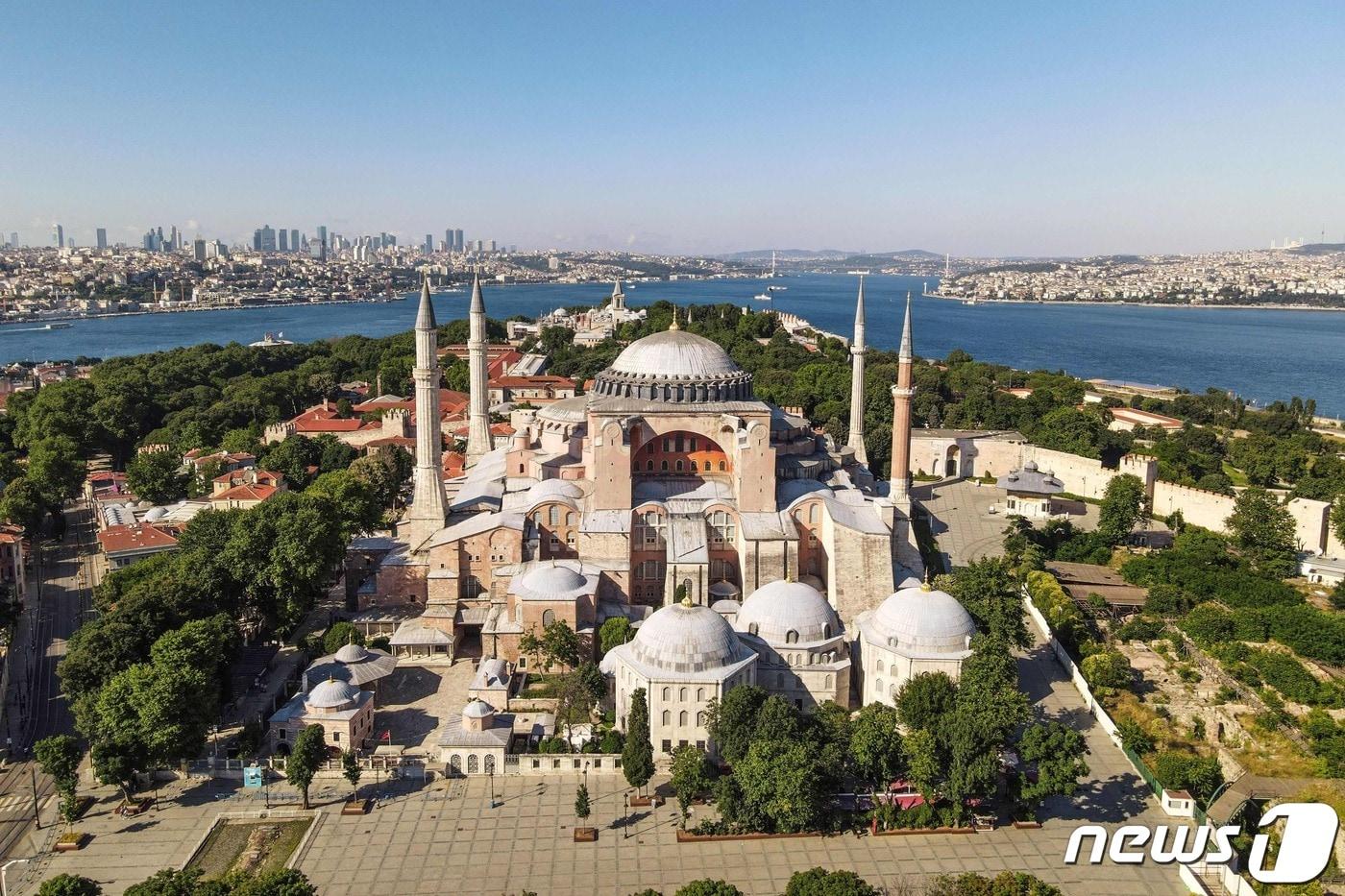 터키 이스탄불의 랜드마크인 성소피아 성당 <자료사진> ⓒ AFP=뉴스1