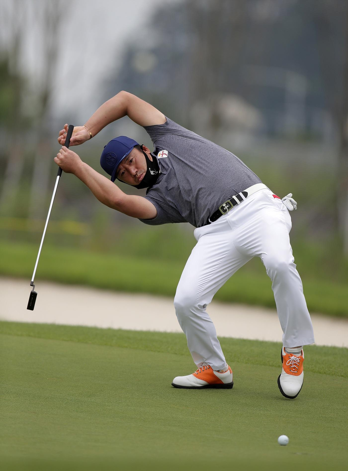 본문 이미지 - 낚시꾼 스윙으로 유명한 최호성. KPGA 제공) ⓒ 뉴스1