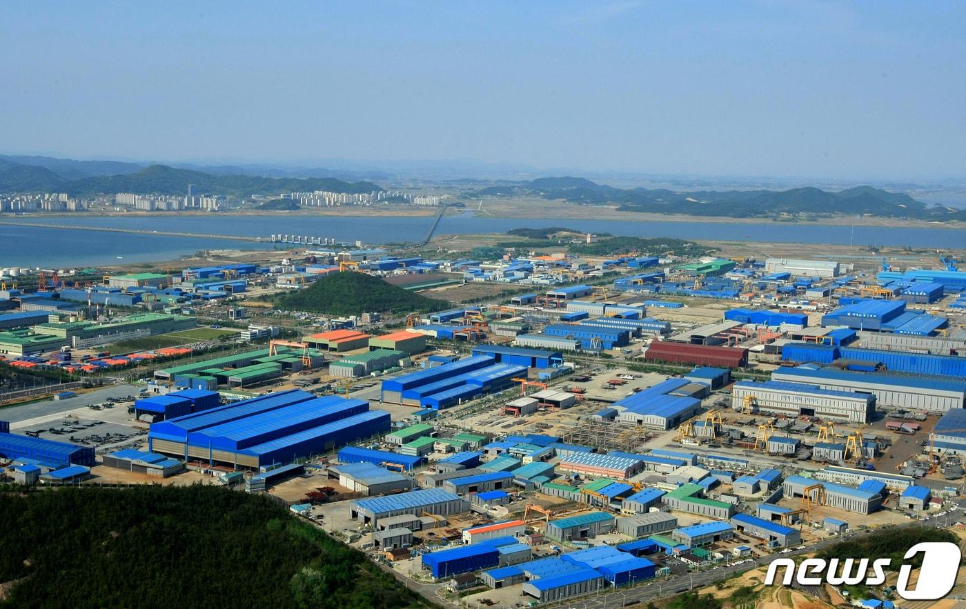 본문 이미지 - 대불국가산단 전경 ⓒ News1 박진규 기자