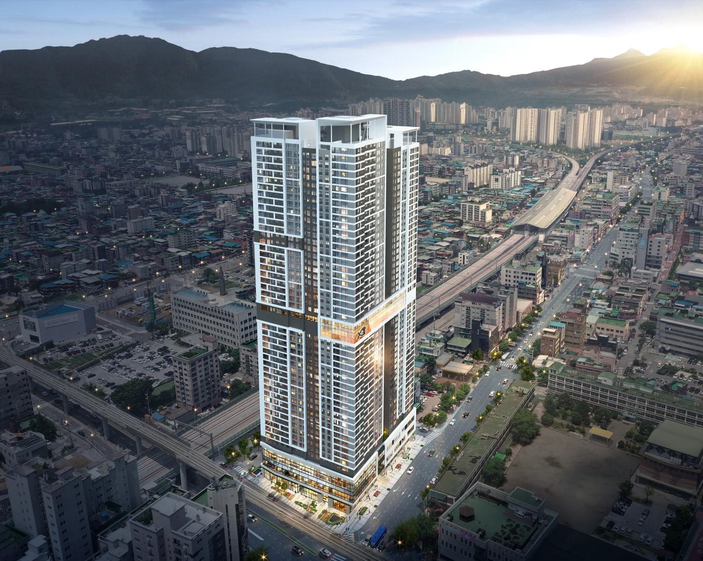 본문 이미지 - 의정부역스카이자이 조감도.(제공=GS건설)ⓒ 뉴스1