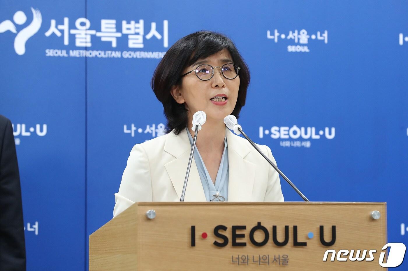 본문 이미지 - 송다영 전 서울시 여성가족정책실장. 2020.7.22/뉴스1 ⓒ News1 임세영 기자