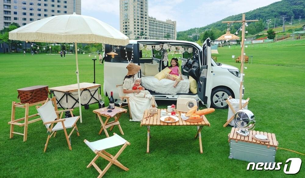 본문 이미지 - 휘닉스 평창 포레스트 파크 내 로디 체험존(코리아센터 제공)