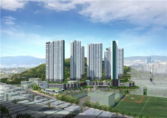 본문 이미지 - ‘대연 푸르지오 클라센트’ 조감도./자료제공=대우건설ⓒ 뉴스1