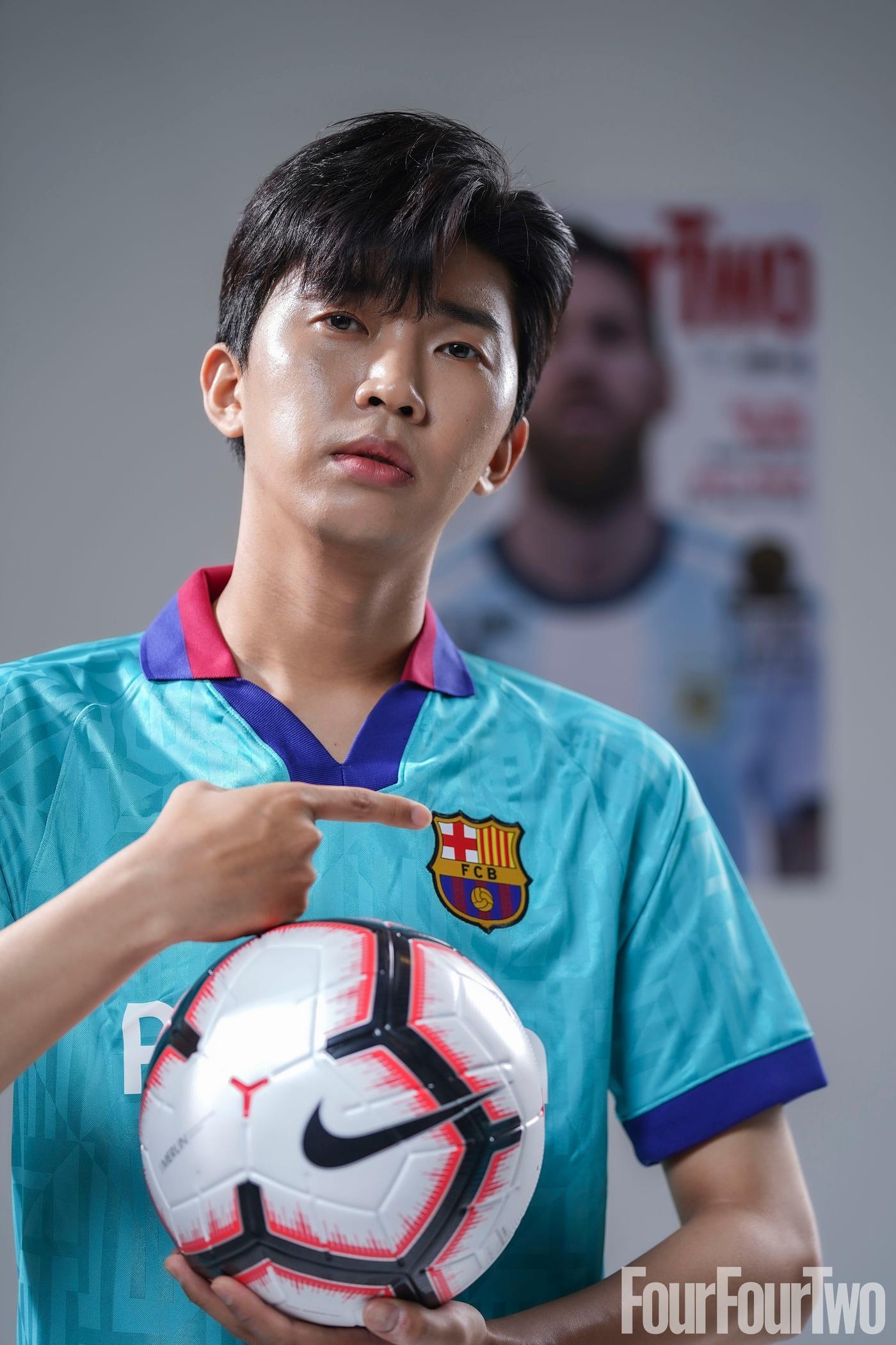 본문 이미지 - 최근 축구 매거진 포포투와 인터뷰를 진행한 임영웅(포포투 제공) ⓒ 뉴스1