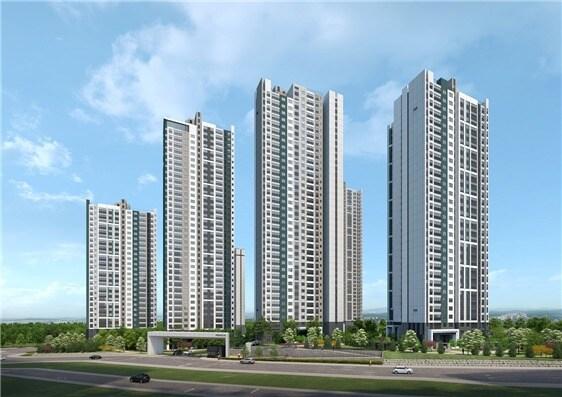 본문 이미지 - 천안 푸르지오 레이크사이드 주경투시도./자료제공=대우건설ⓒ 뉴스1