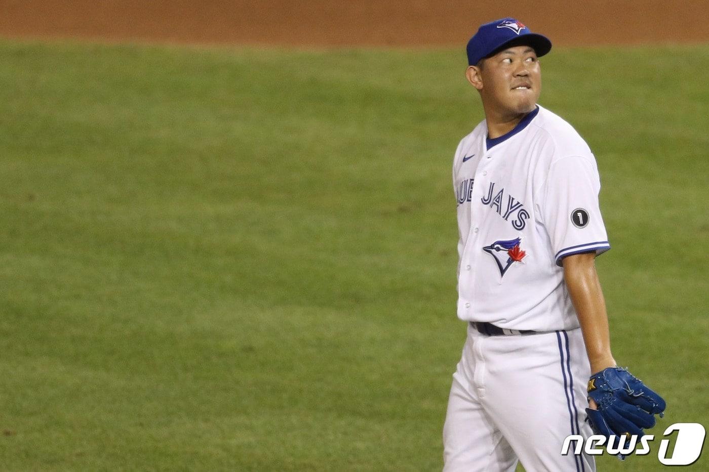 토론토 야마구치 슌. ⓒ AFP=뉴스1