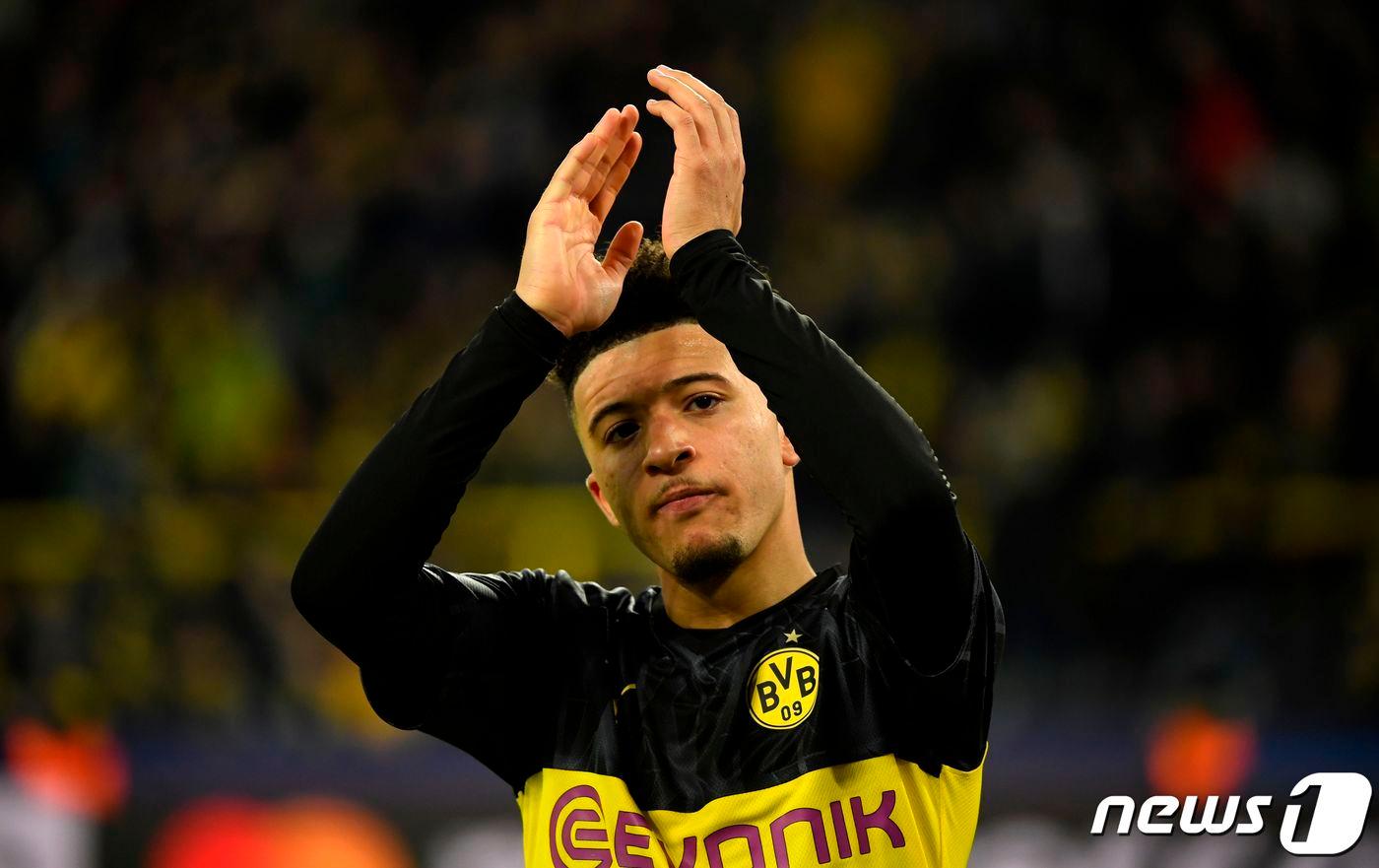 도르트문트의 제이든 산초(20) ⓒ AFP=뉴스1