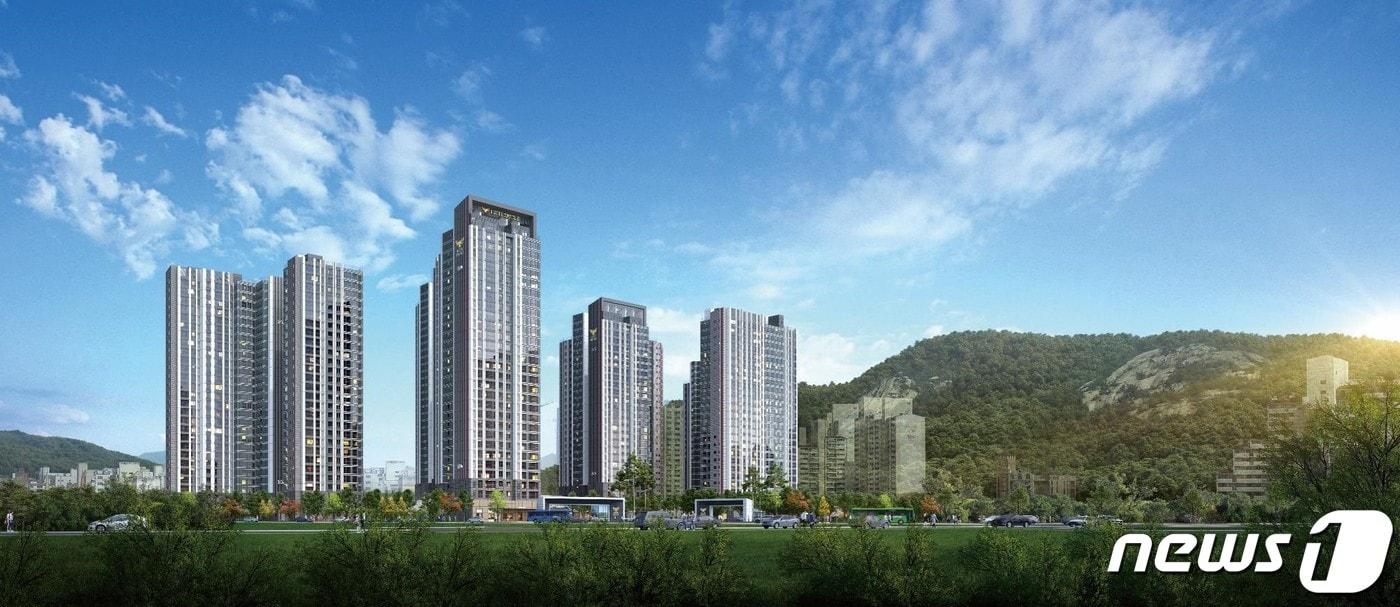본문 이미지 - 롯데건설 '노원 롯데캐슬 시그니처'. ⓒ 뉴스1