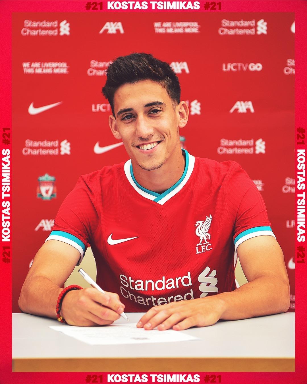 본문 이미지 - 잉글랜드 프리미어리그의 리버풀로 이적한 코스타스 치미카스(리버풀 공식 페이스북 캡처) ⓒ 뉴스1