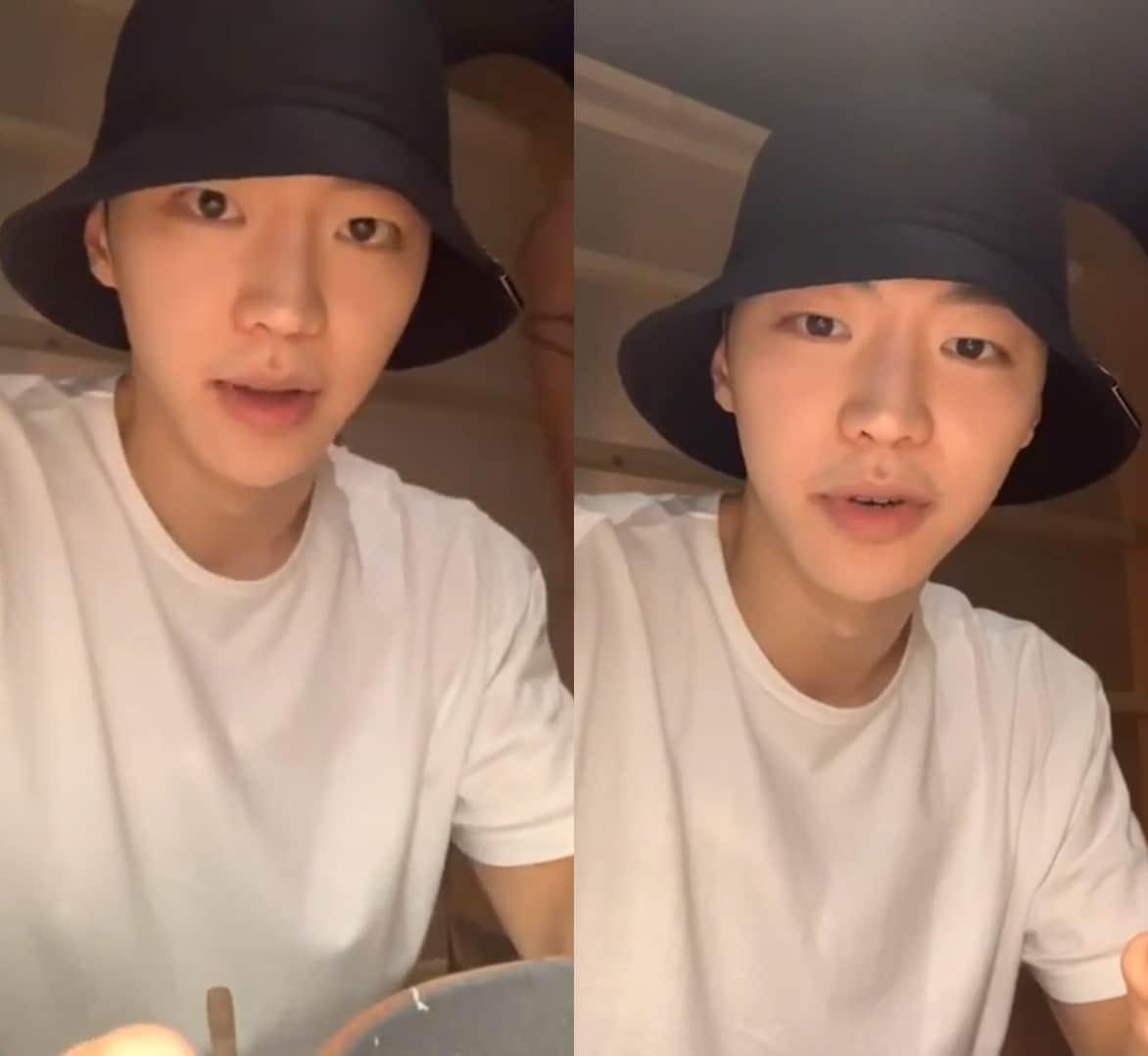 본문 이미지 - 김강열 인스타그램 라이브ⓒ 뉴스1