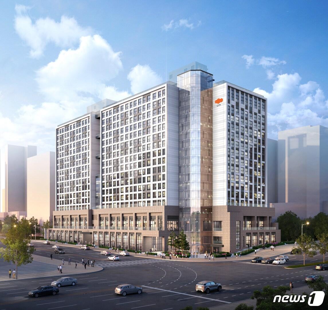 본문 이미지 - 대림산업 'e편한세상 시티 광교' 오피스텔. ⓒ 뉴스1