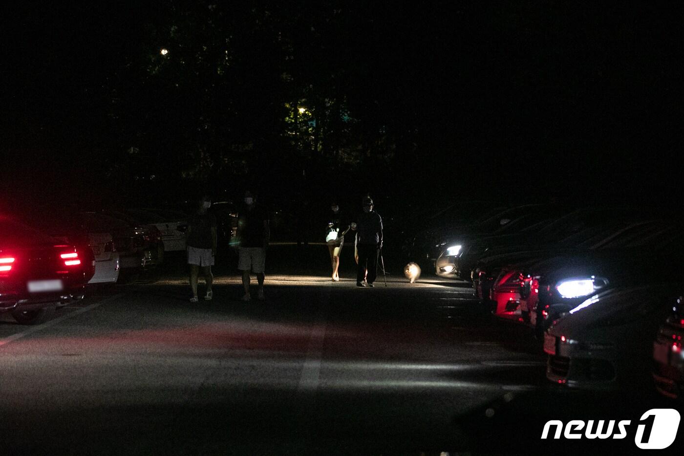 아파트 정전.(기사와 관계없음)2020.8.17/뉴스1 ⓒ News1 이승배 기자